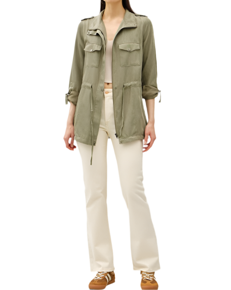 Sage Safari Cargo Jacket