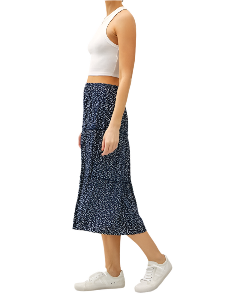 Midnight meadow skirt
