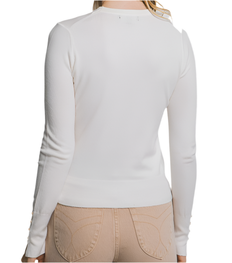 London Girl Knit Ivory