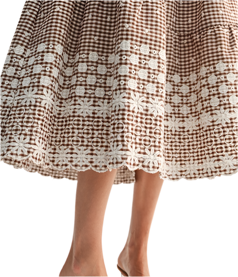 Sweet Tea Gingham Dress