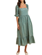 Willow Breeze Midi Dress
