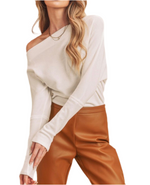 Unbothered babe top- white