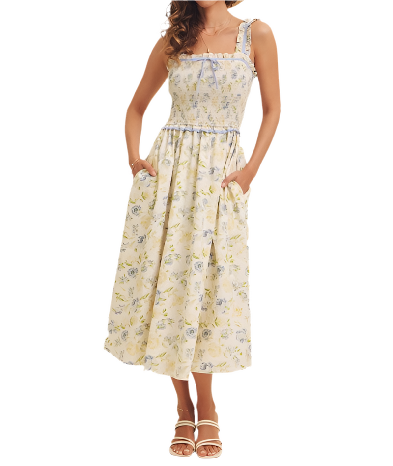 Feeling fresh floral dress