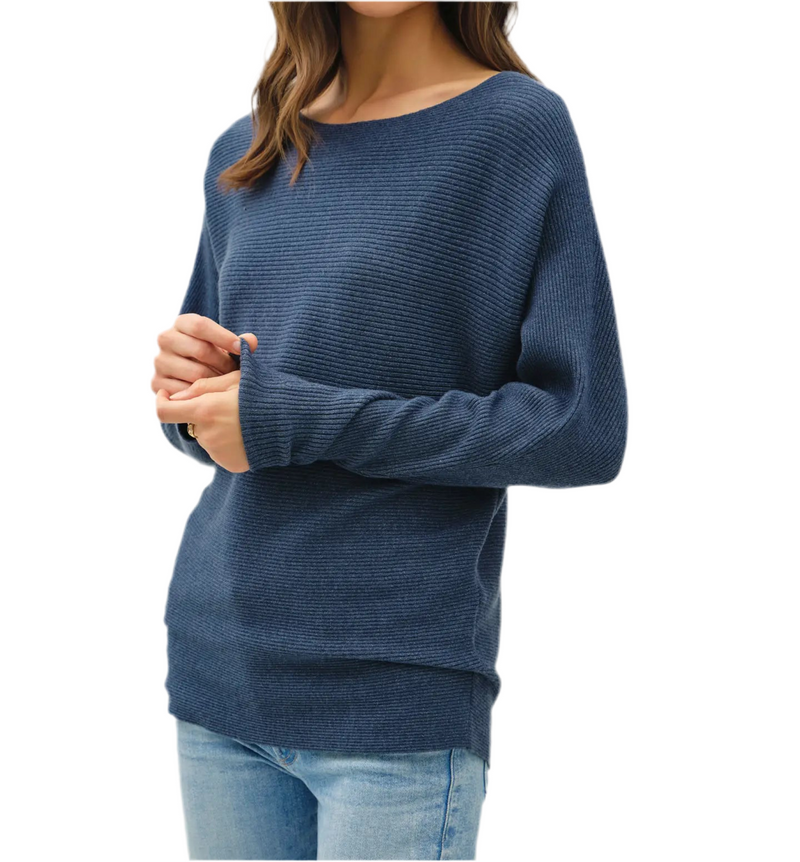 Sapphire Shimmer Sweater