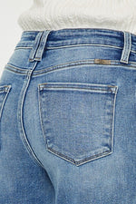 high rise wide leg flare
