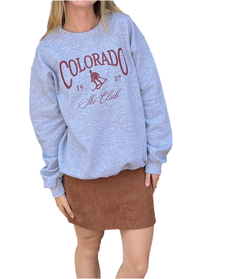 Colorado Ski Club Sweater