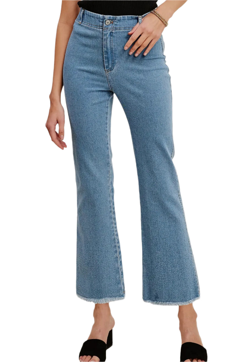 Its all the flare stretch jeans