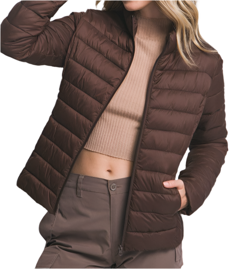 Morning Brew Puffer Jacket