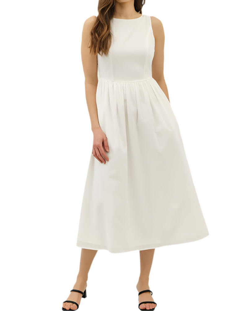 Back to bows midi dress