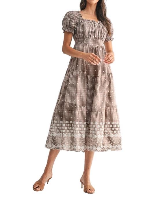 Sweet Tea Gingham Dress