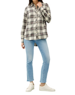 Cool Mornings Plaid Top
