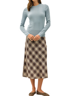 Slate Blue Knit Top