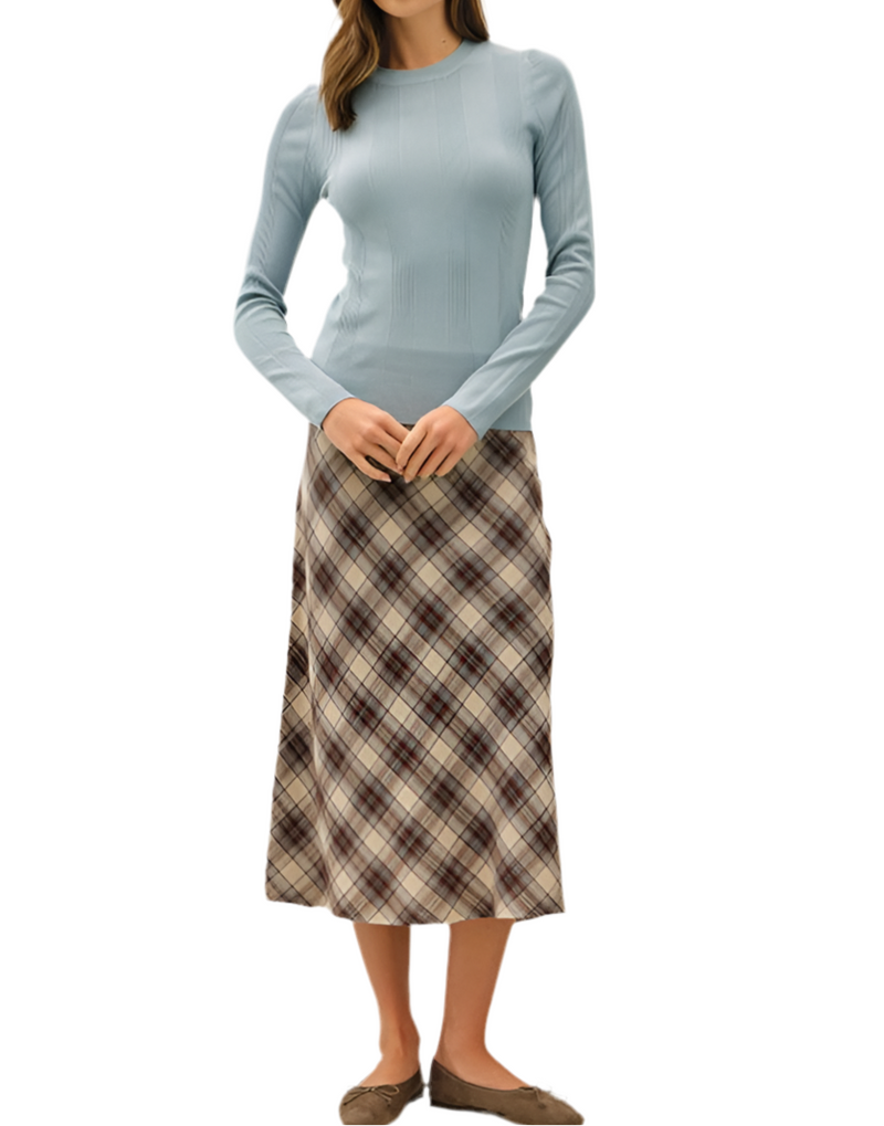 Slate Blue Knit Top