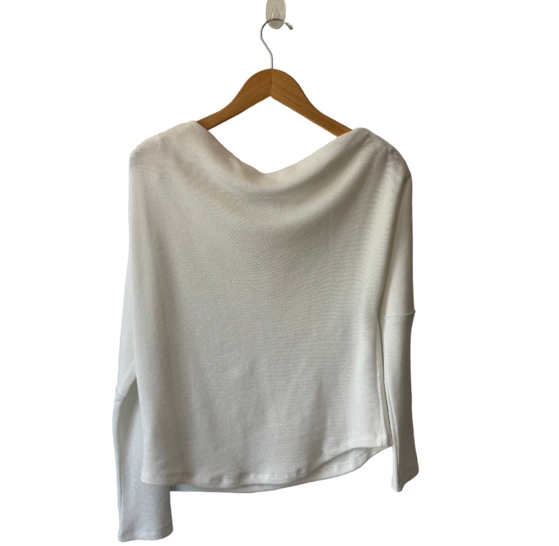 Unbothered babe top- white