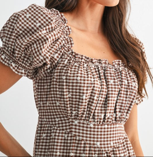 Sweet Tea Gingham Dress