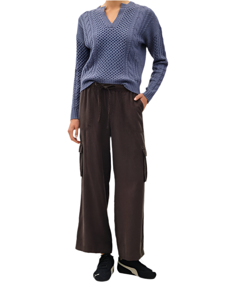 Midnight Terrain Cargo Tencel Pant