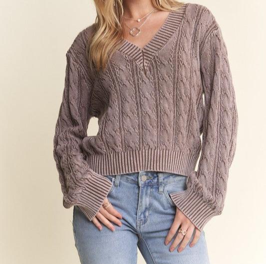 Crisp morning air sweater