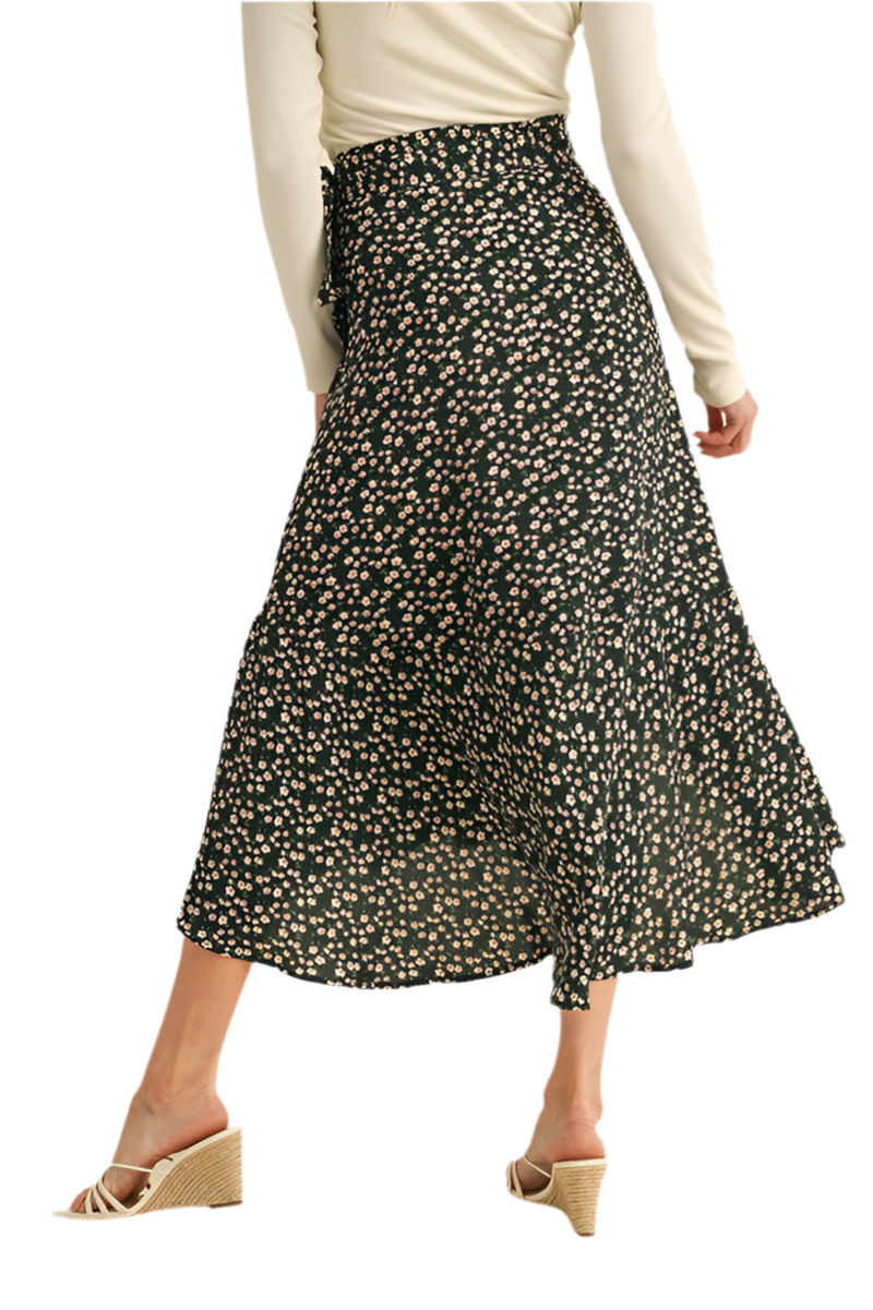 Blossom breeze wrap skirt
