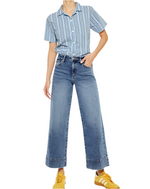 Skyline Crop Wide Leg Jeans