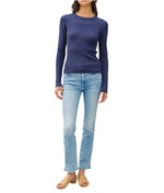 Sophisticated Navy Knit Sweater