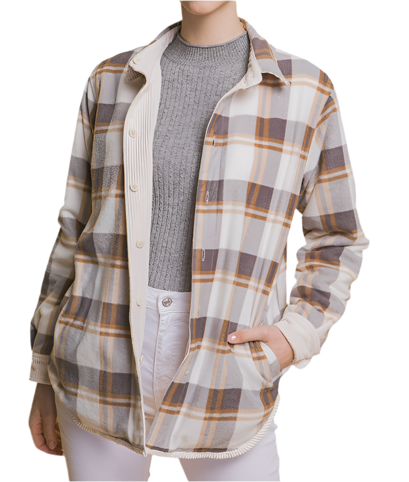 Butterscotch Reversible Flannel