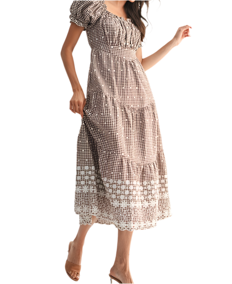 Sweet Tea Gingham Dress