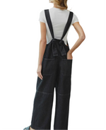Easy Comfort Black Overalls
