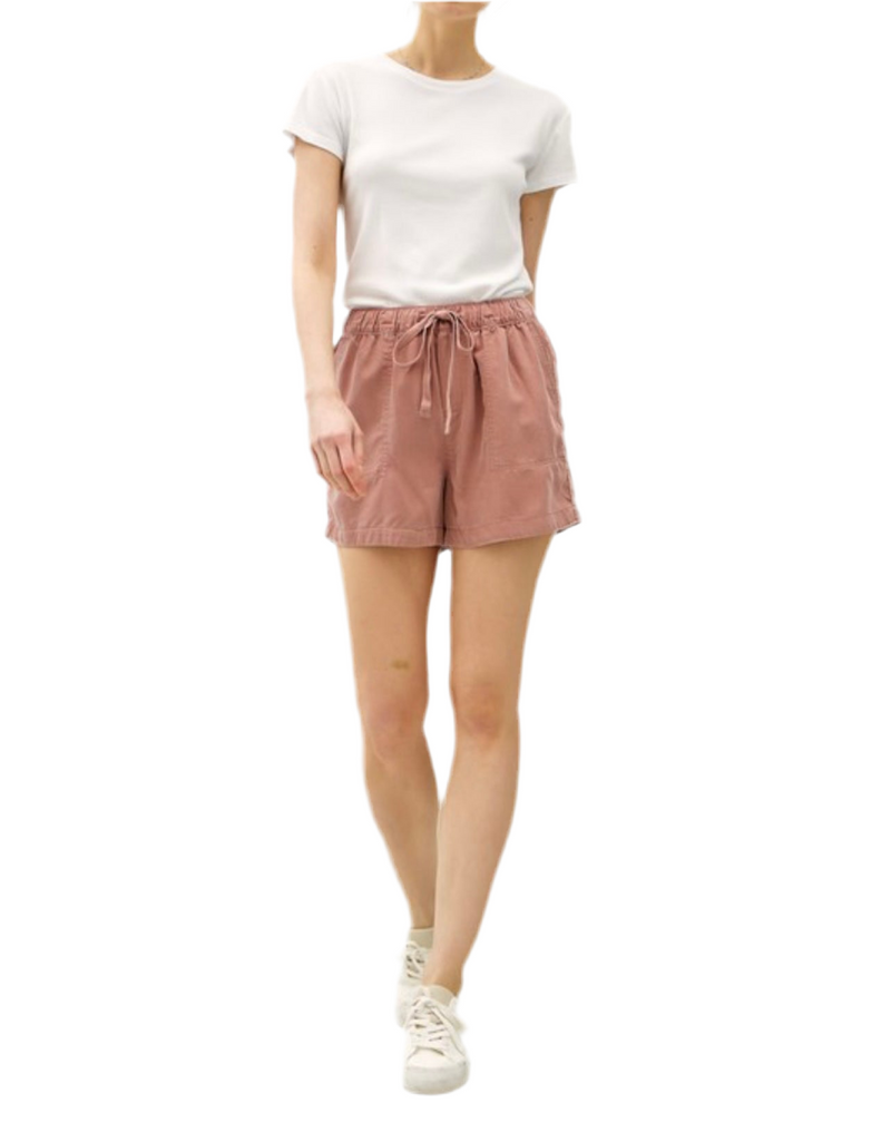Calm and cool shorts- Rose