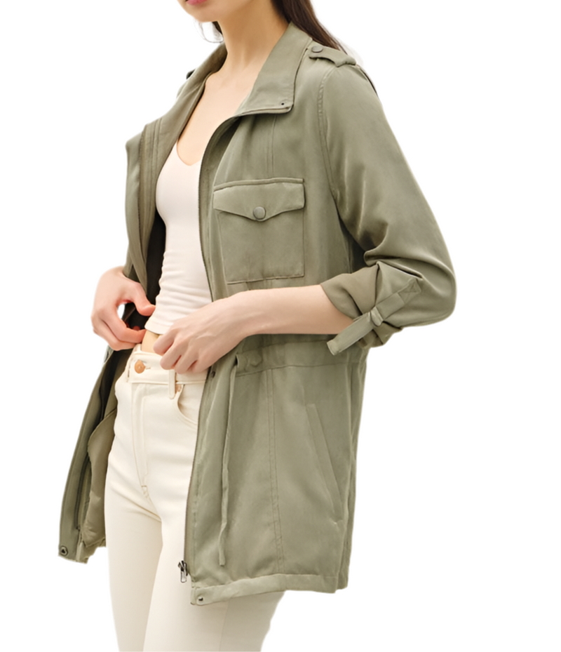 Sage Safari Cargo Jacket