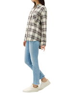 Cool Mornings Plaid Top