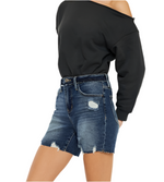 Schoolgirl Denim Shorts
