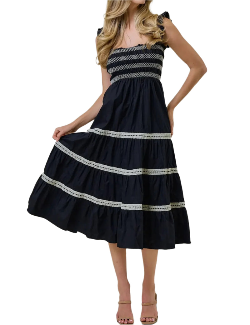 Adored Addie Midi Dress