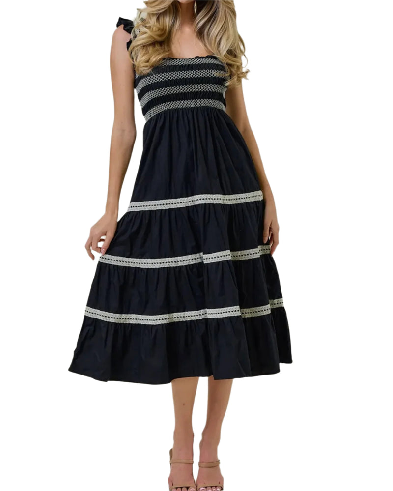 Adored Addie Midi Dress