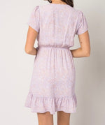 Lavender haze mini dress