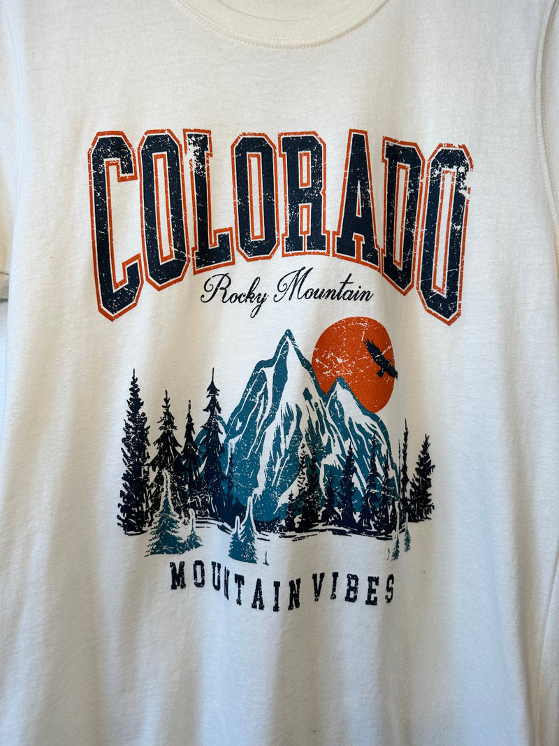 Rocky Mountains Colorado tee
