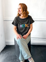 AC/DC multi-color graphic tee