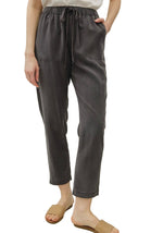 Tapered tencel pull on pants