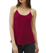 Racerbabe flirty top wine
