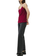 Racerbabe flirty top wine
