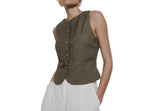 Olivia woven vest