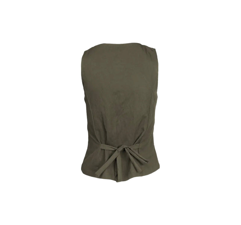 Olivia woven vest