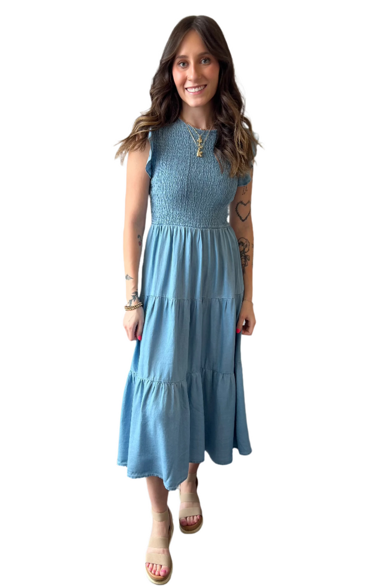 Sweet feelings midi dress