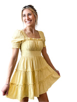 Sunny delight midi dress