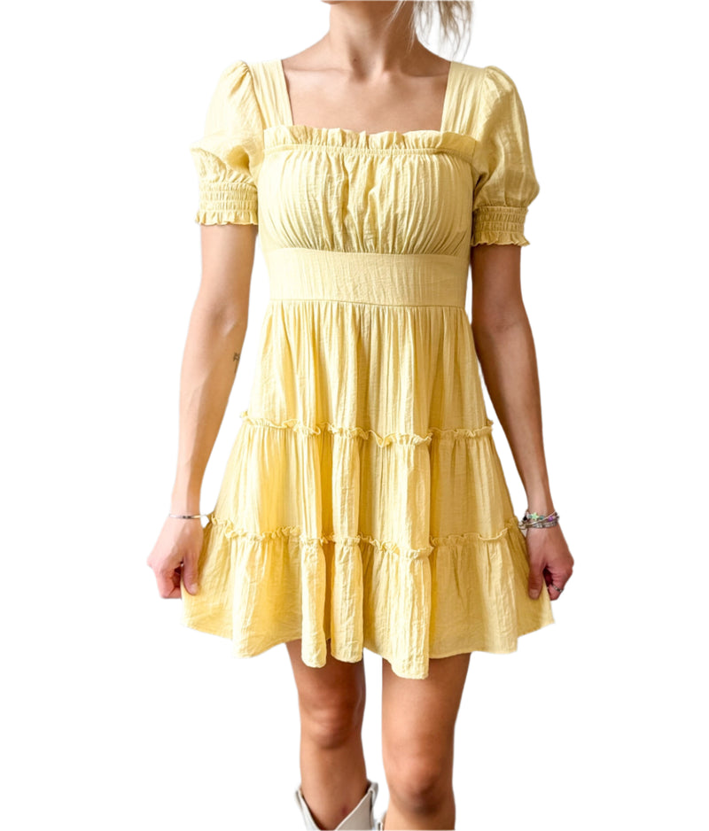 Sunny delight midi dress