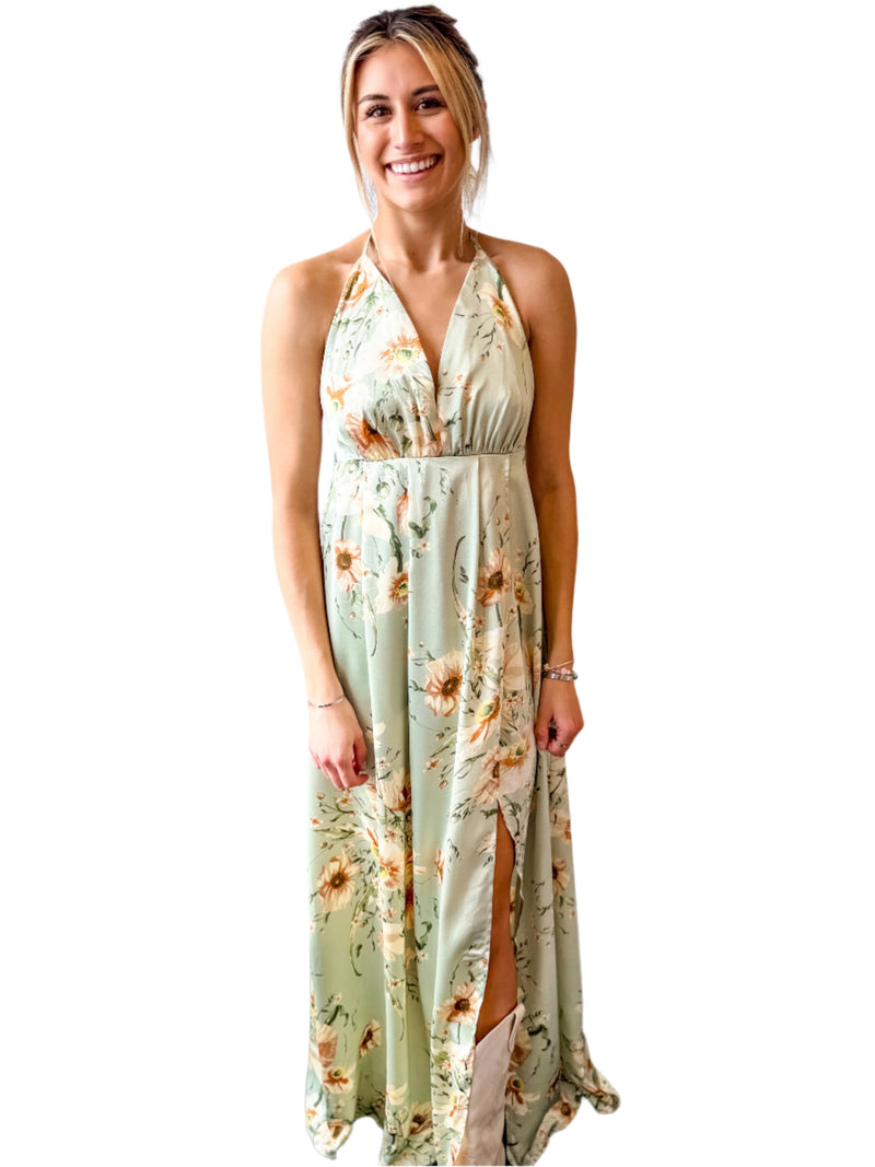 Hidden paradise maxi dress