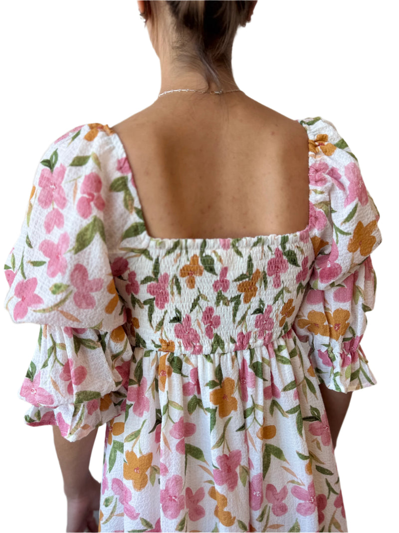 Fresh bloom dress