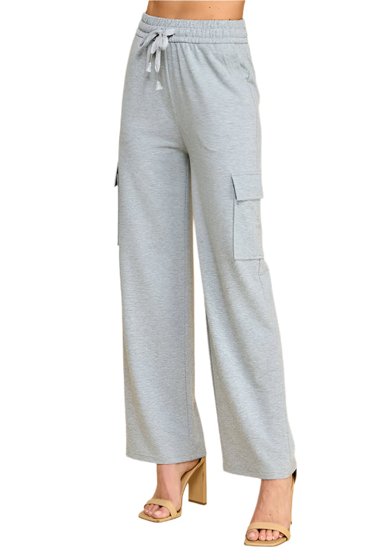 Cozy cargo lounge pants