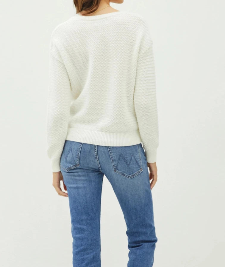 Homebody waffle knit sweater