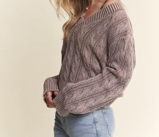 Crisp morning air sweater