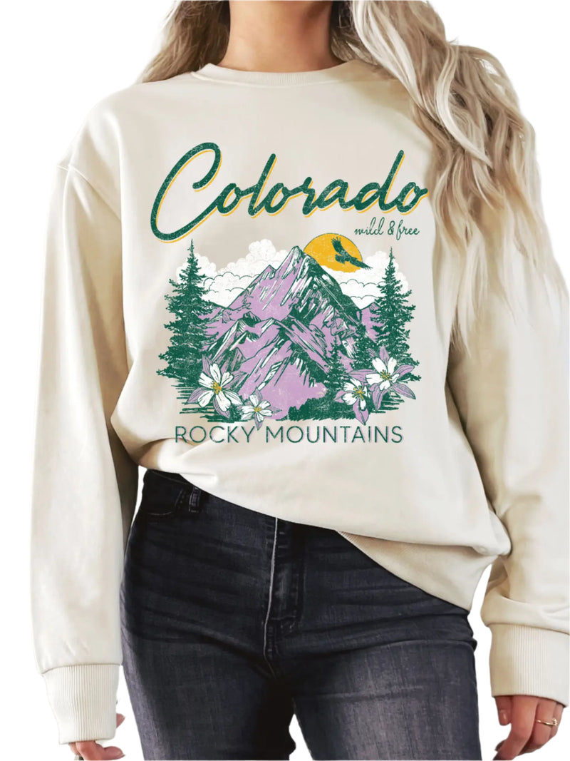 Wild and Free sweatshirt